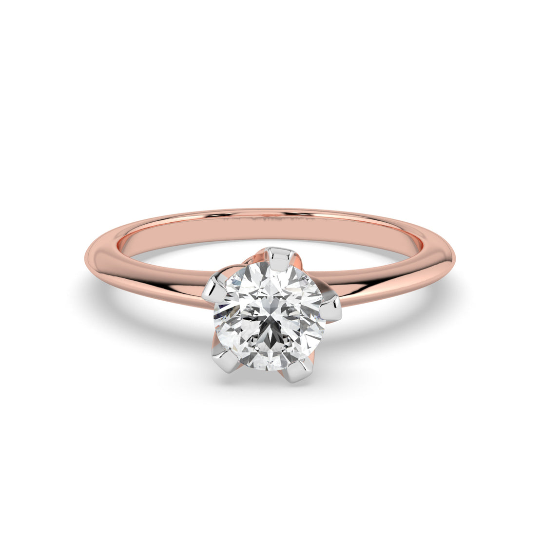 Radiant Solitaire Diamond Ring
