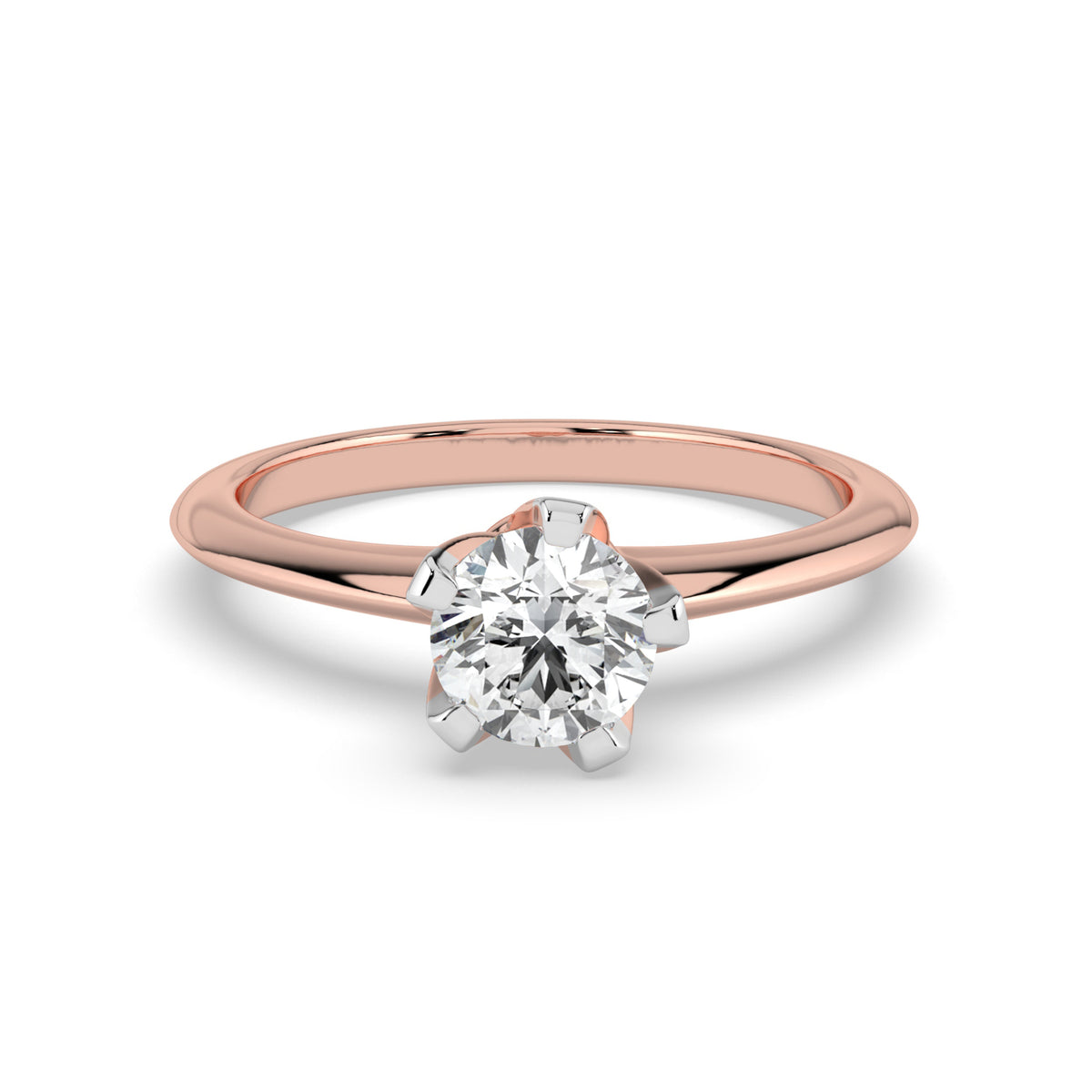 Radiant Solitaire Diamond Ring