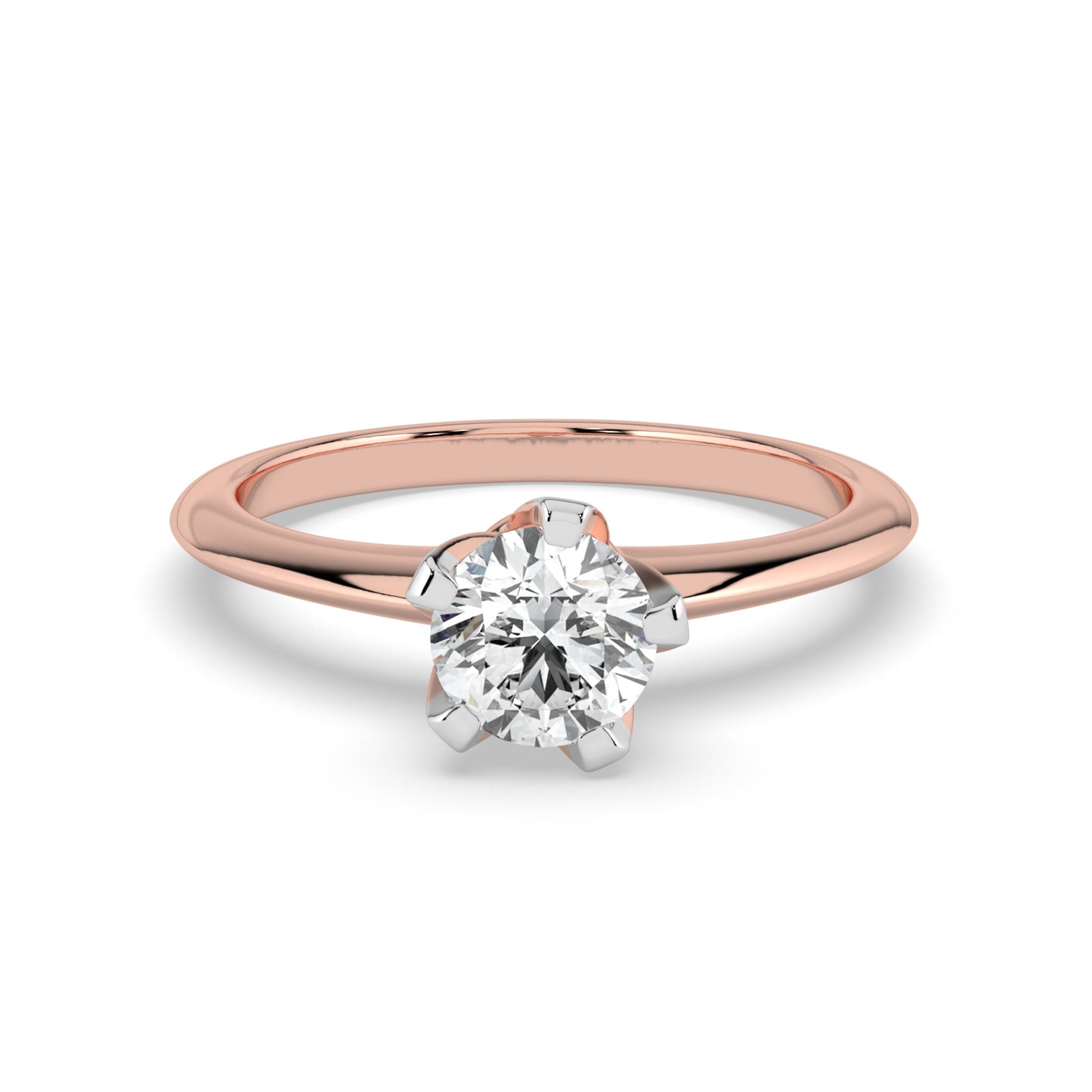 Radiant Solitaire Diamond Ring