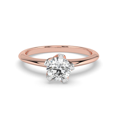 Radiant Solitaire Diamond Ring