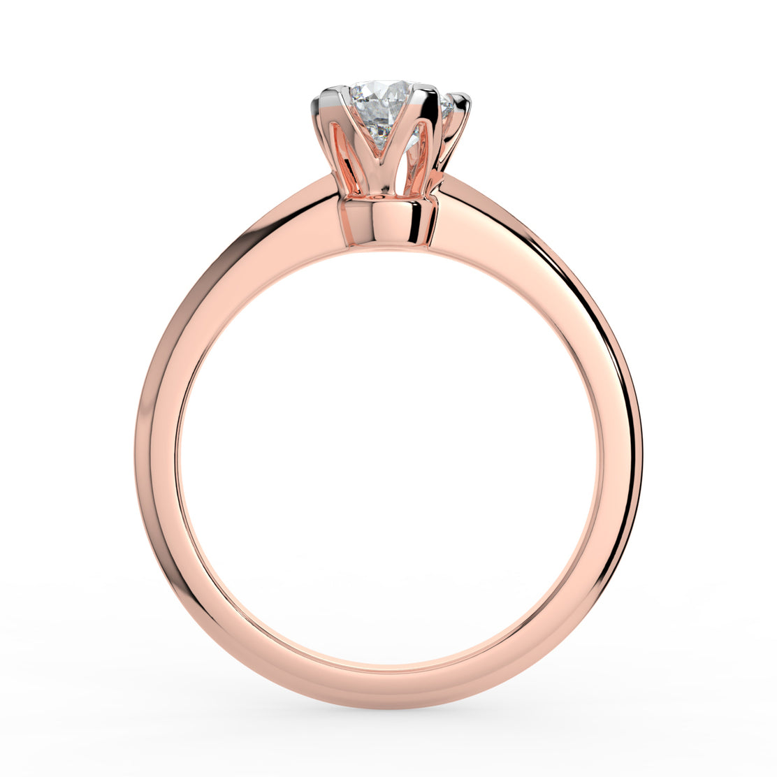 Radiant Solitaire Diamond Ring