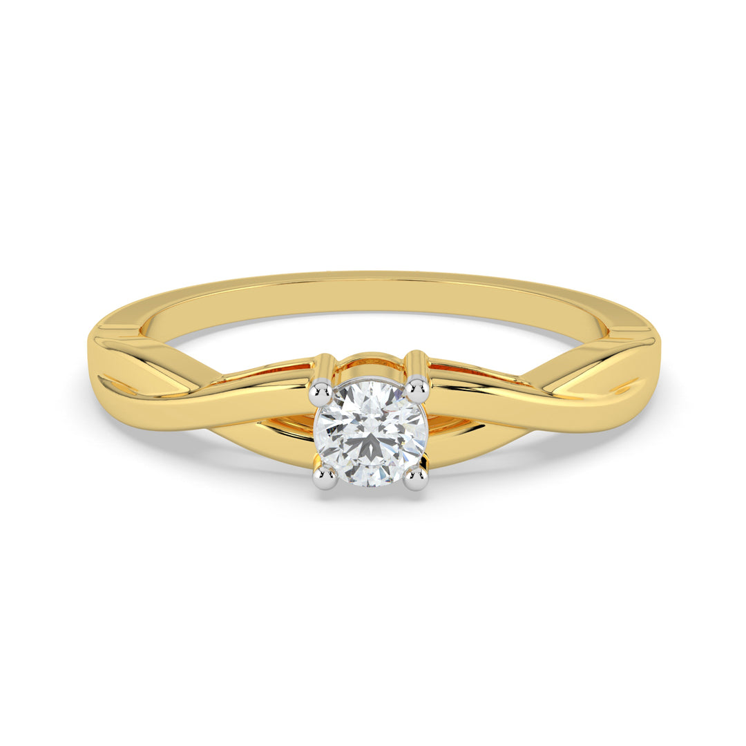 Elegant Solitaire Diamond Ring