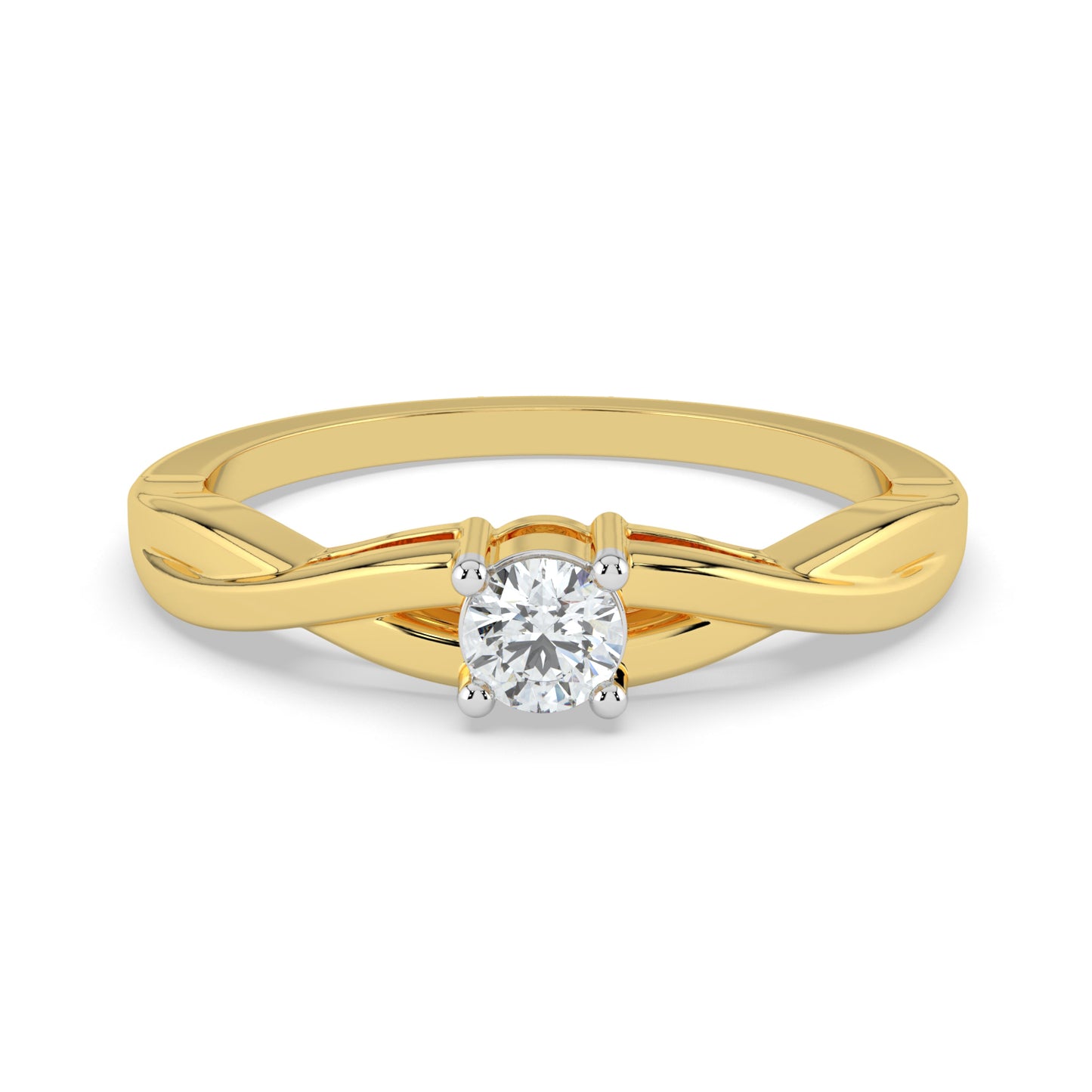 Elegant Solitaire Diamond Ring