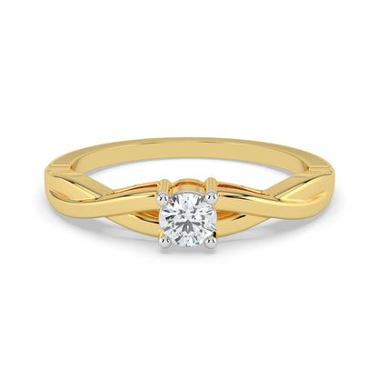 Elegant Solitaire Diamond Ring