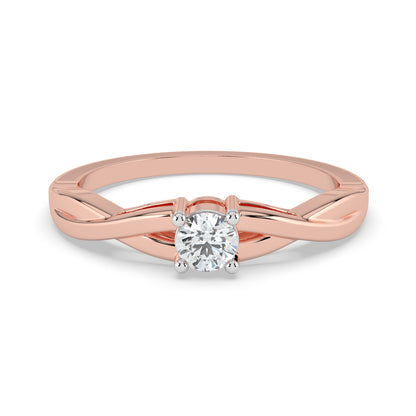 Elegant Solitaire Diamond Ring