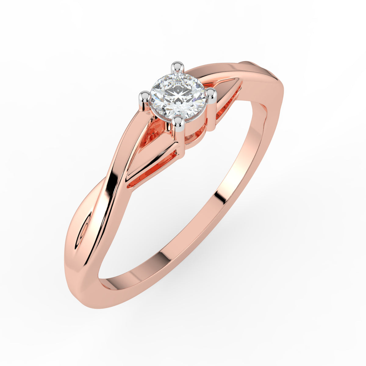 Elegant Solitaire Diamond Ring