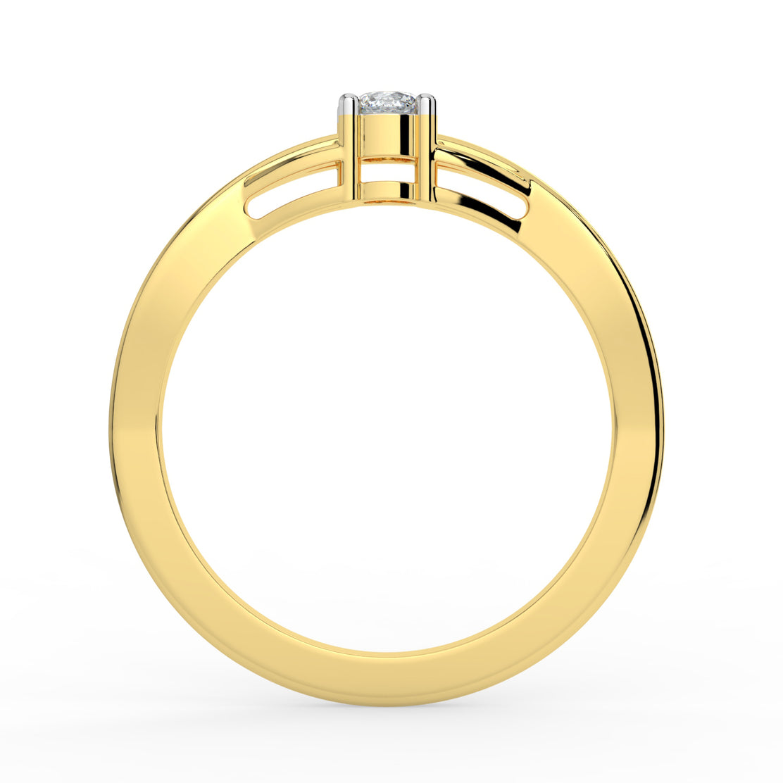 Elegant Solitaire Diamond Ring