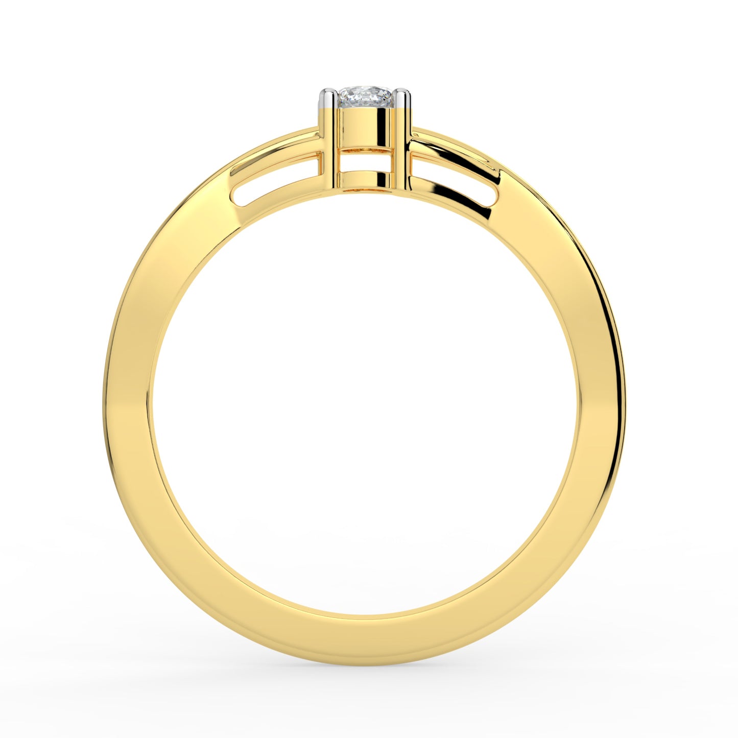 Elegant Solitaire Diamond Ring