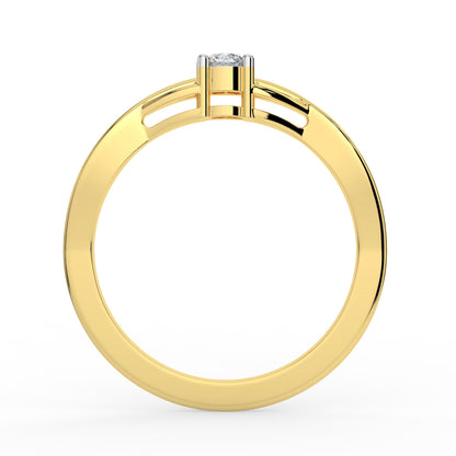 Elegant Solitaire Diamond Ring