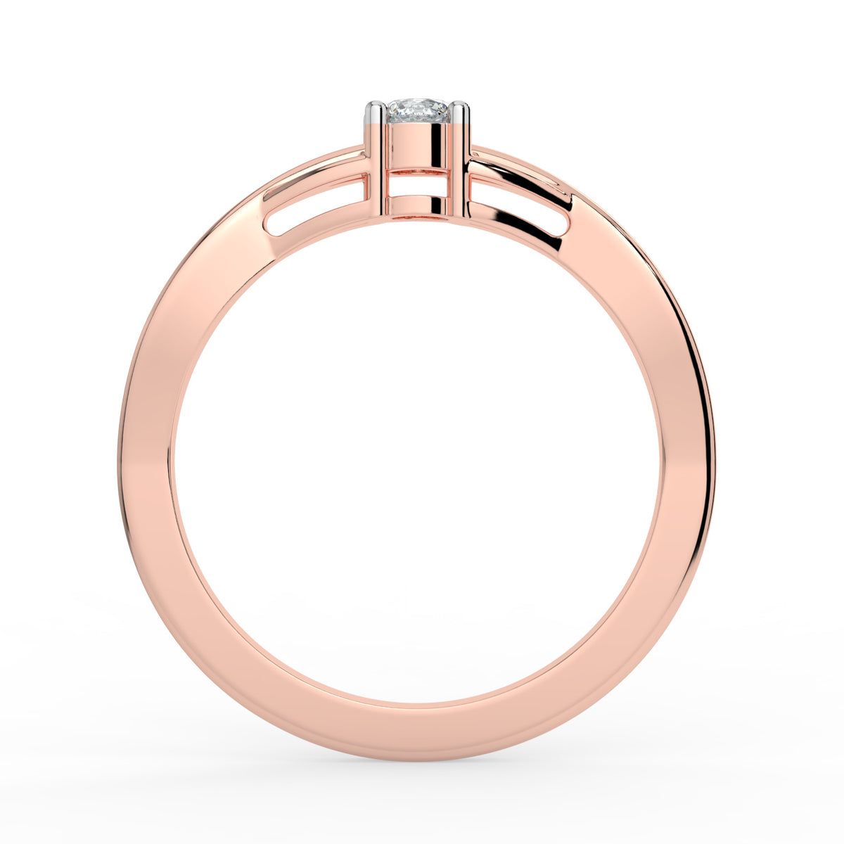 Elegant Solitaire Diamond Ring