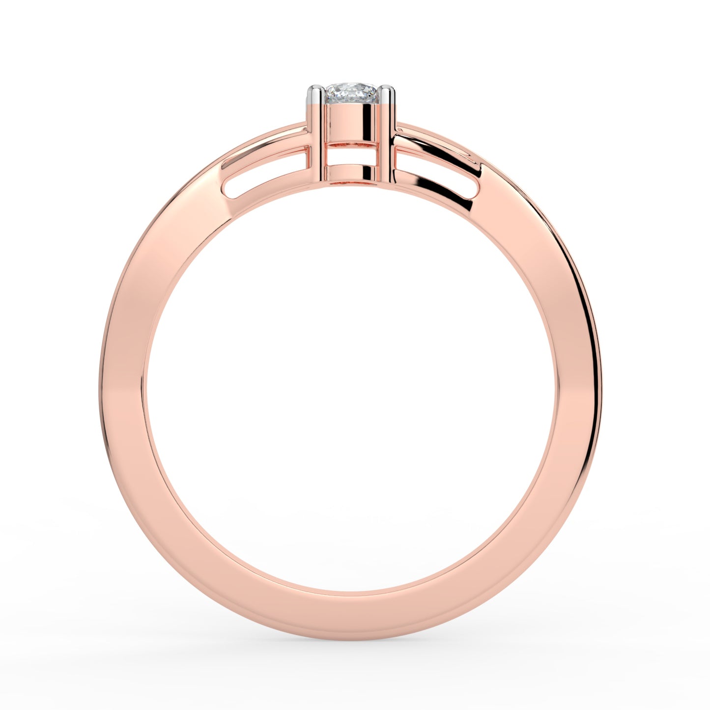 Elegant Solitaire Diamond Ring