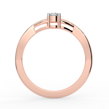 Elegant Solitaire Diamond Ring