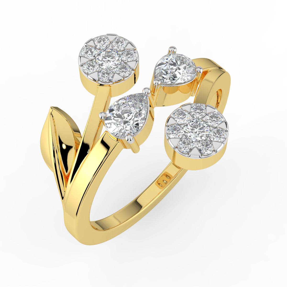 Nature Bloom Diamond Ring