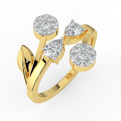 Nature Bloom Diamond Ring