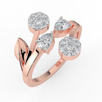 Nature Bloom Diamond Ring