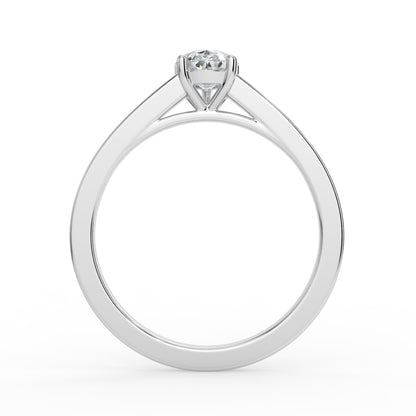 0.5 carat Pearluxe Solitaire Diamond Ring