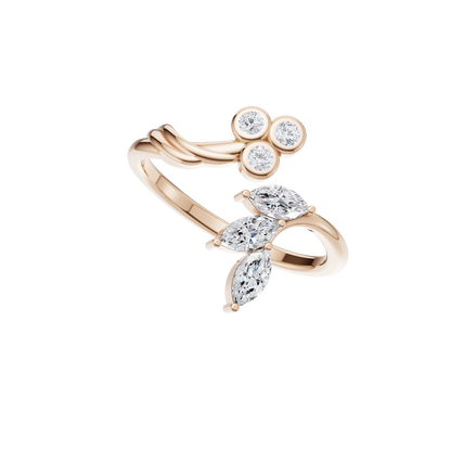 Bloom Sparkle Diamond Ring