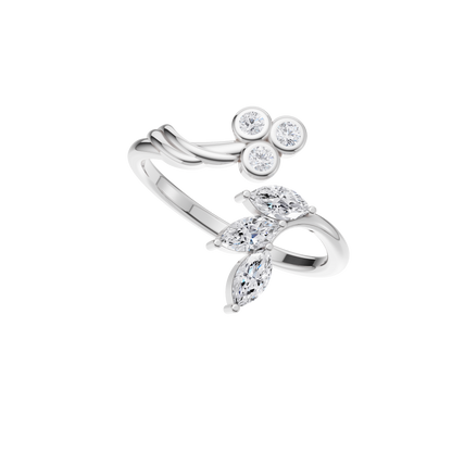 Bloom Sparkle Diamond Ring