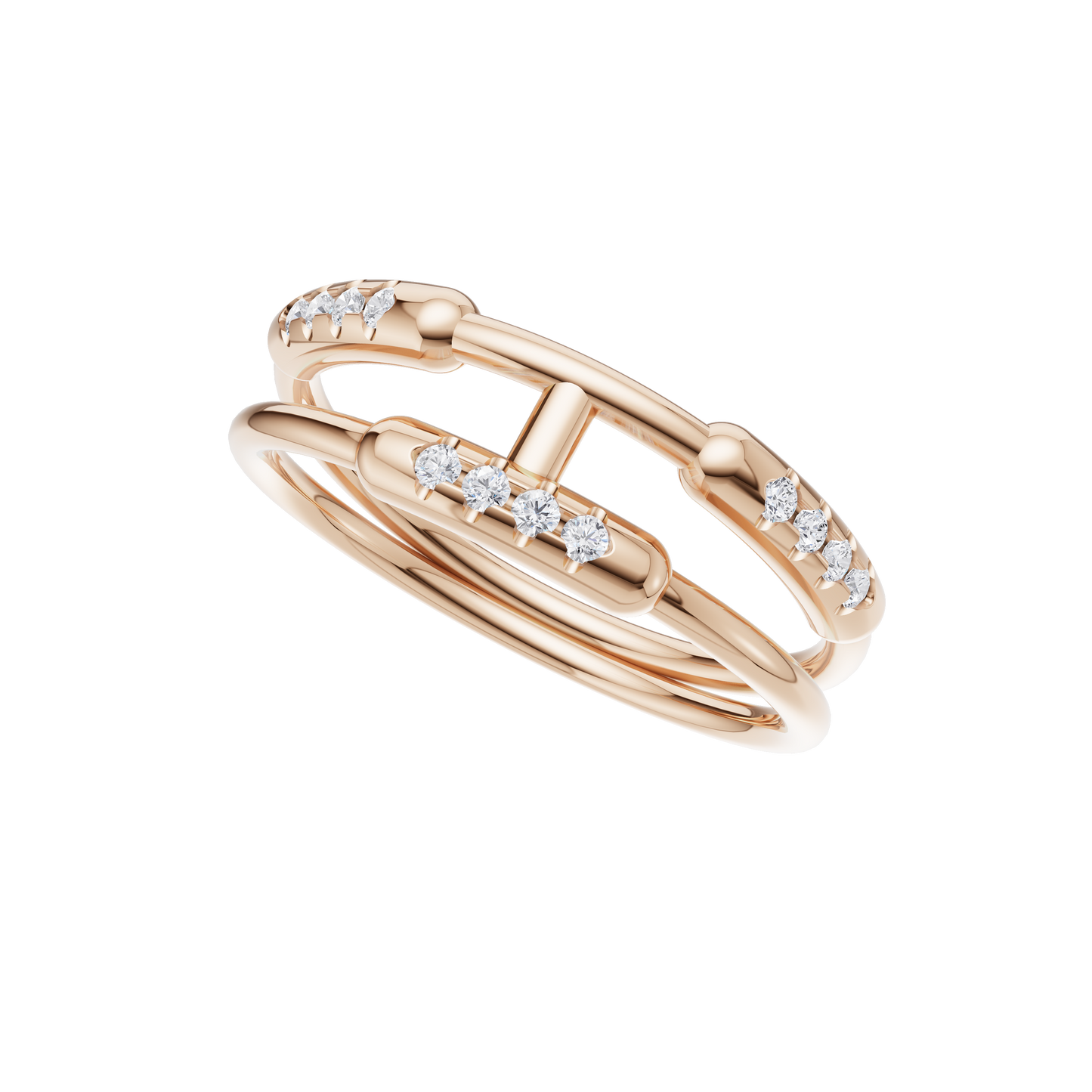 Serene Sparkle Diamond Ring