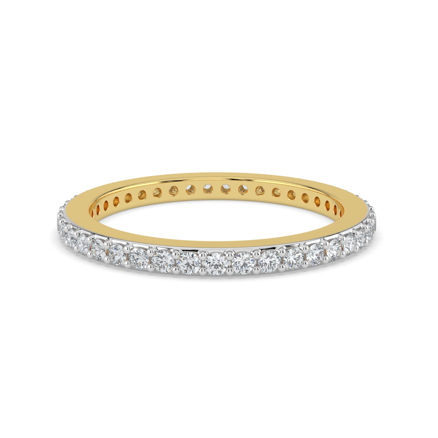 Perpetual Glow Eternity Ring