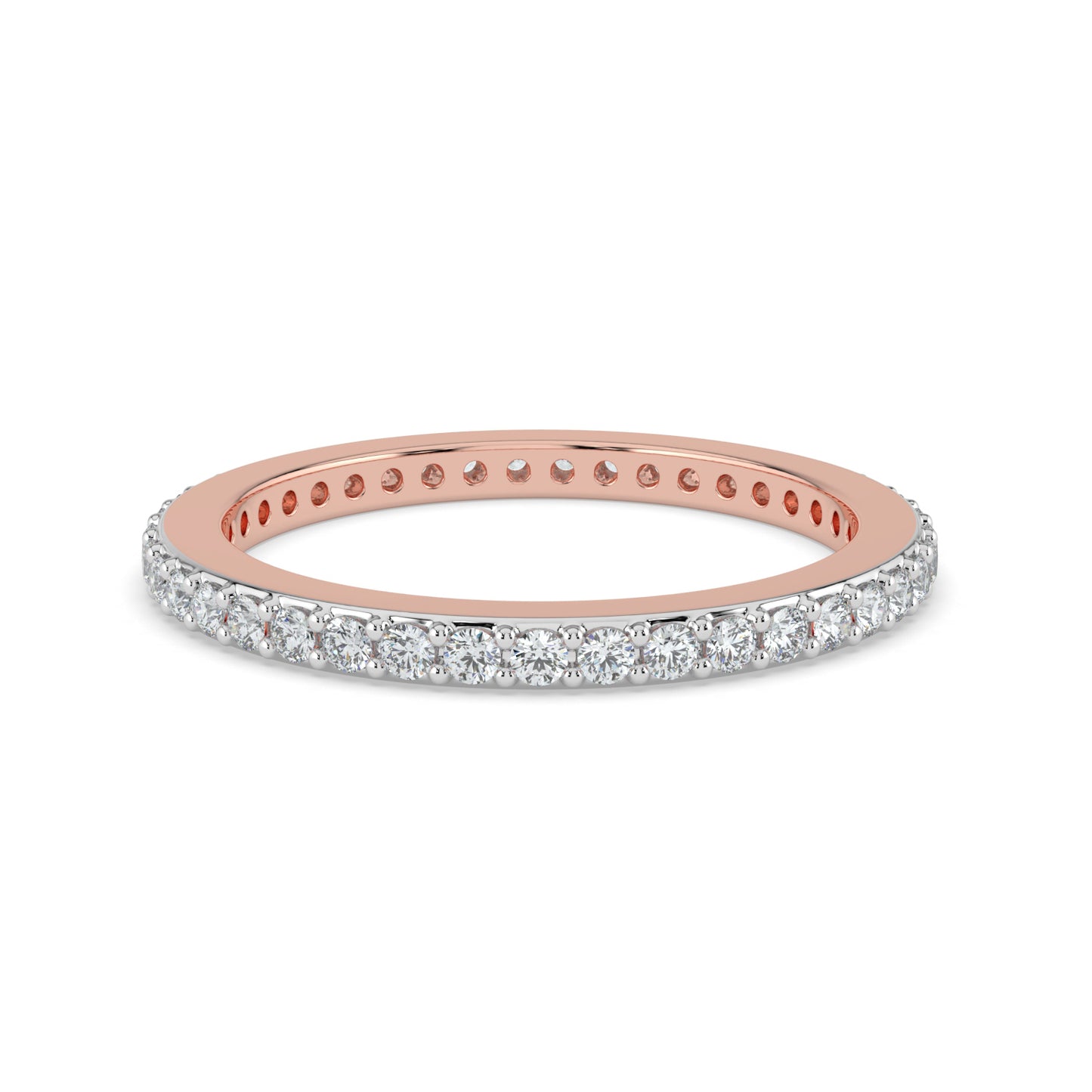 Perpetual Glow Eternity Ring