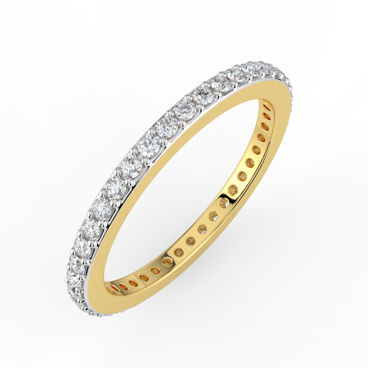 Perpetual Glow Eternity Ring