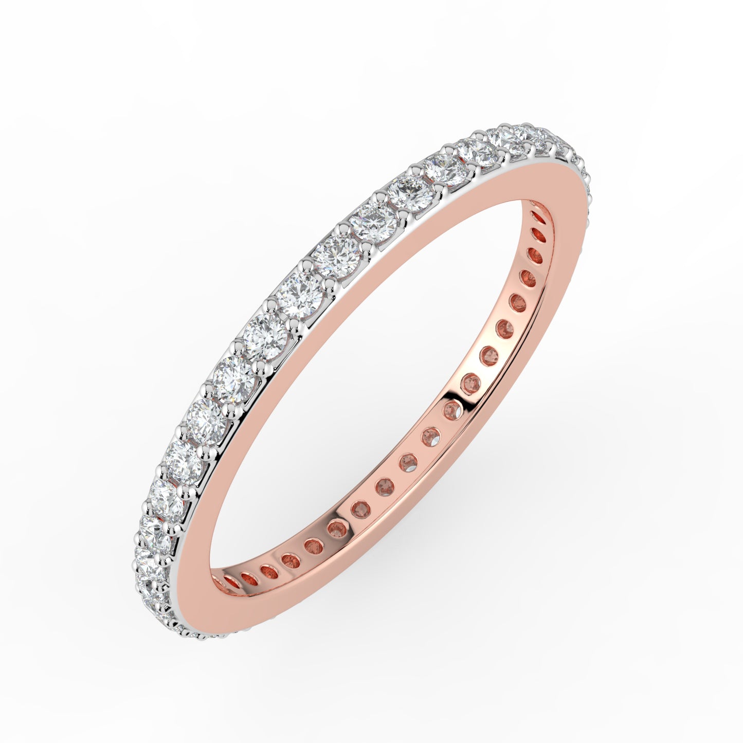 Perpetual Glow Eternity Ring