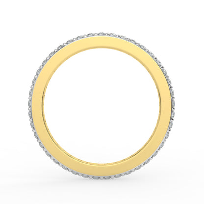 Perpetual Glow Eternity Ring