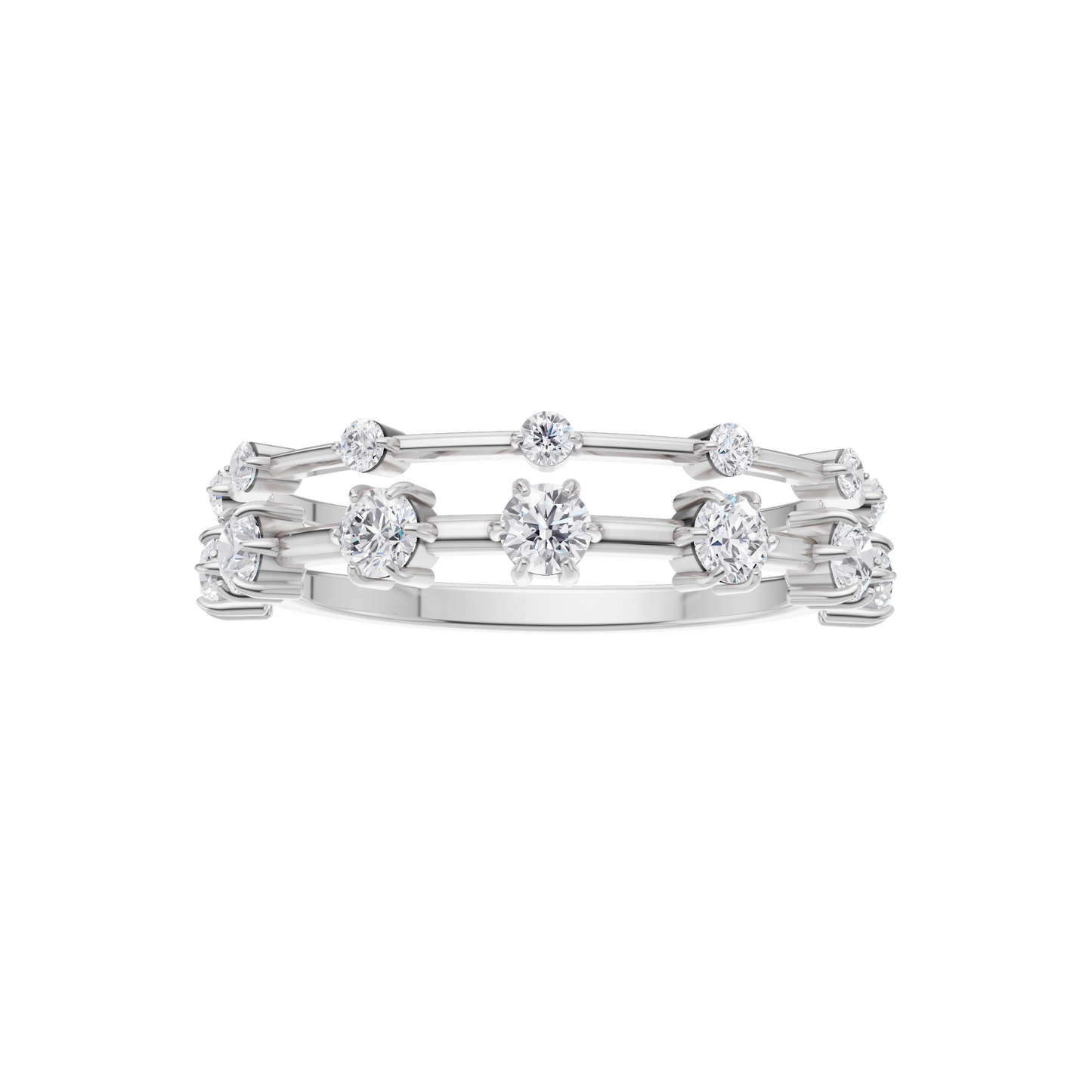 Unbroken Spark Eternity Ring