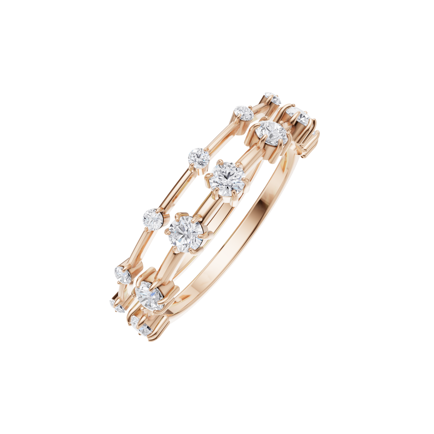 Unbroken Spark Eternity Ring