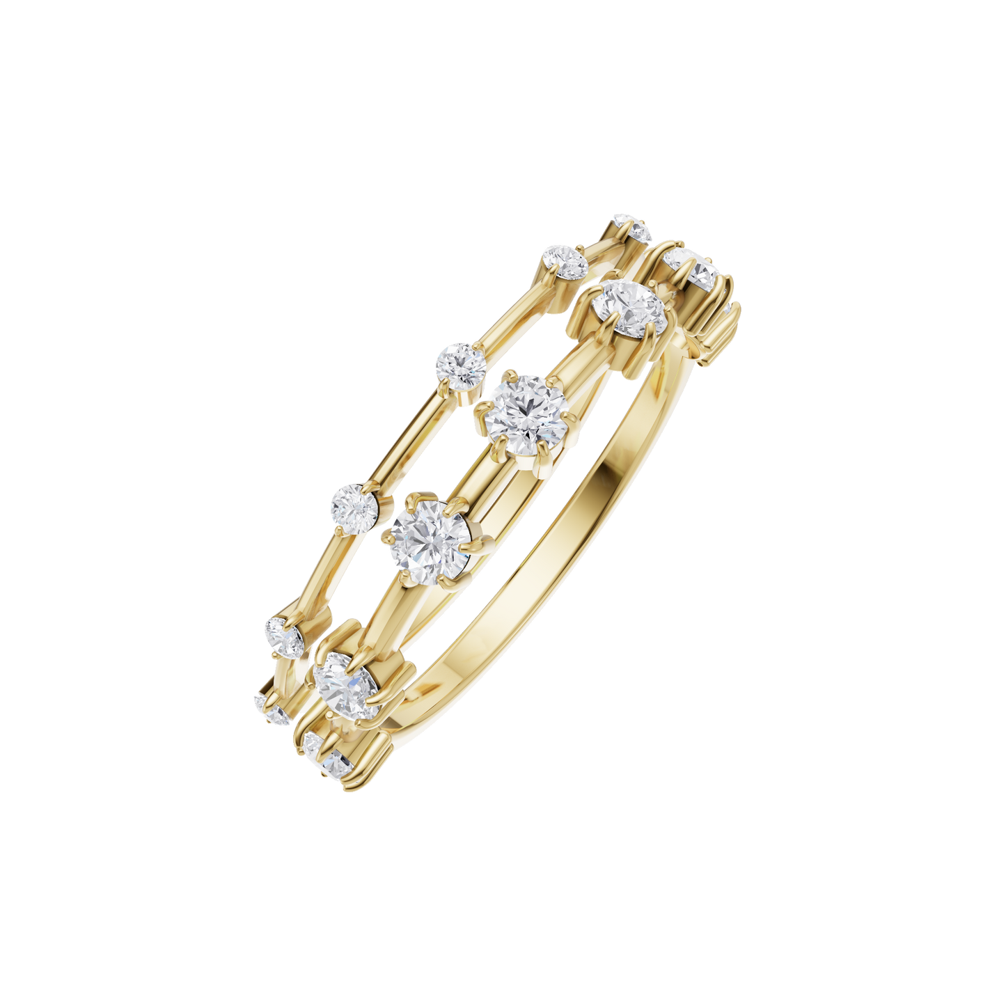 Unbroken Spark Eternity Ring