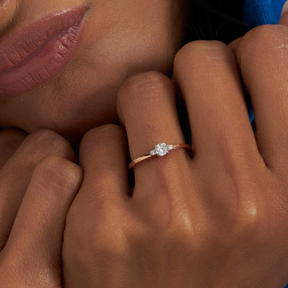 Subtle Spark Ring