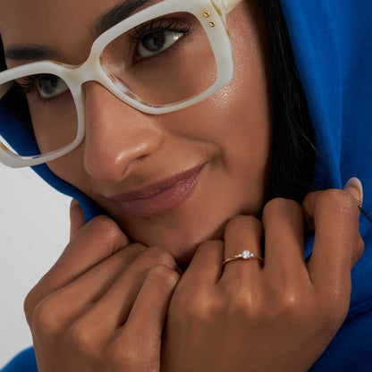 Subtle Spark Ring