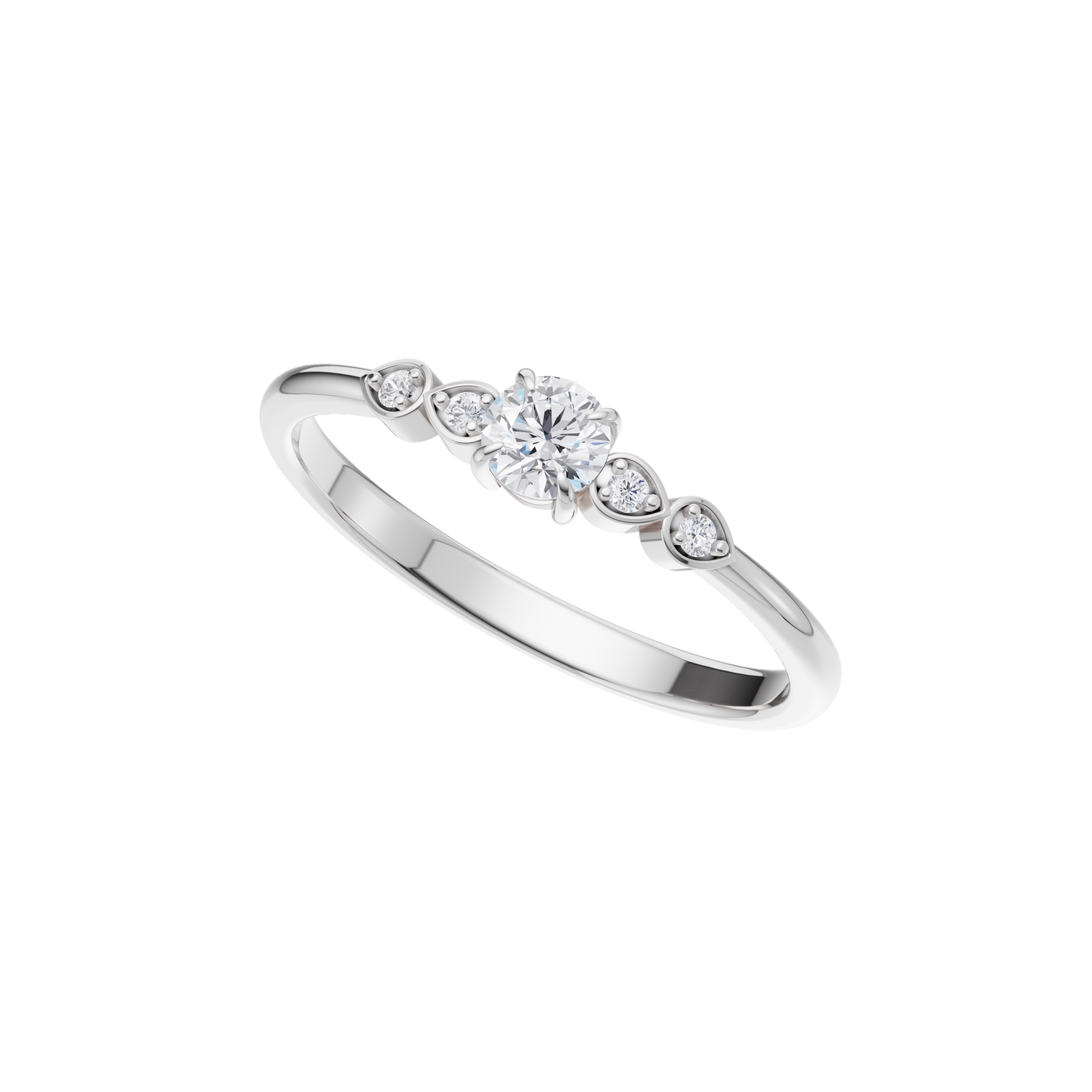 Radiant Poise Ring