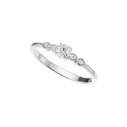 Radiant Poise Ring