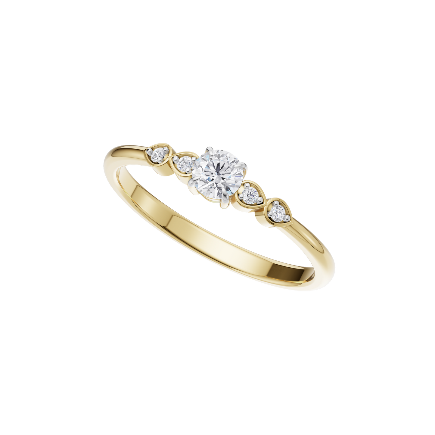Radiant Poise Ring