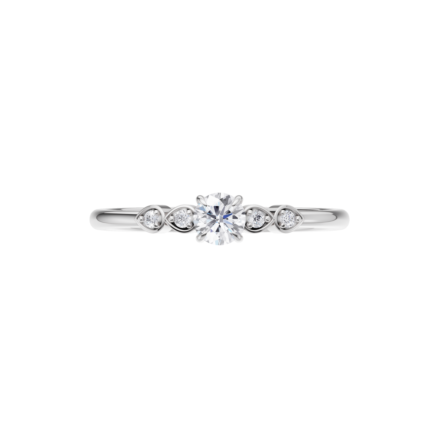 Radiant Poise Ring