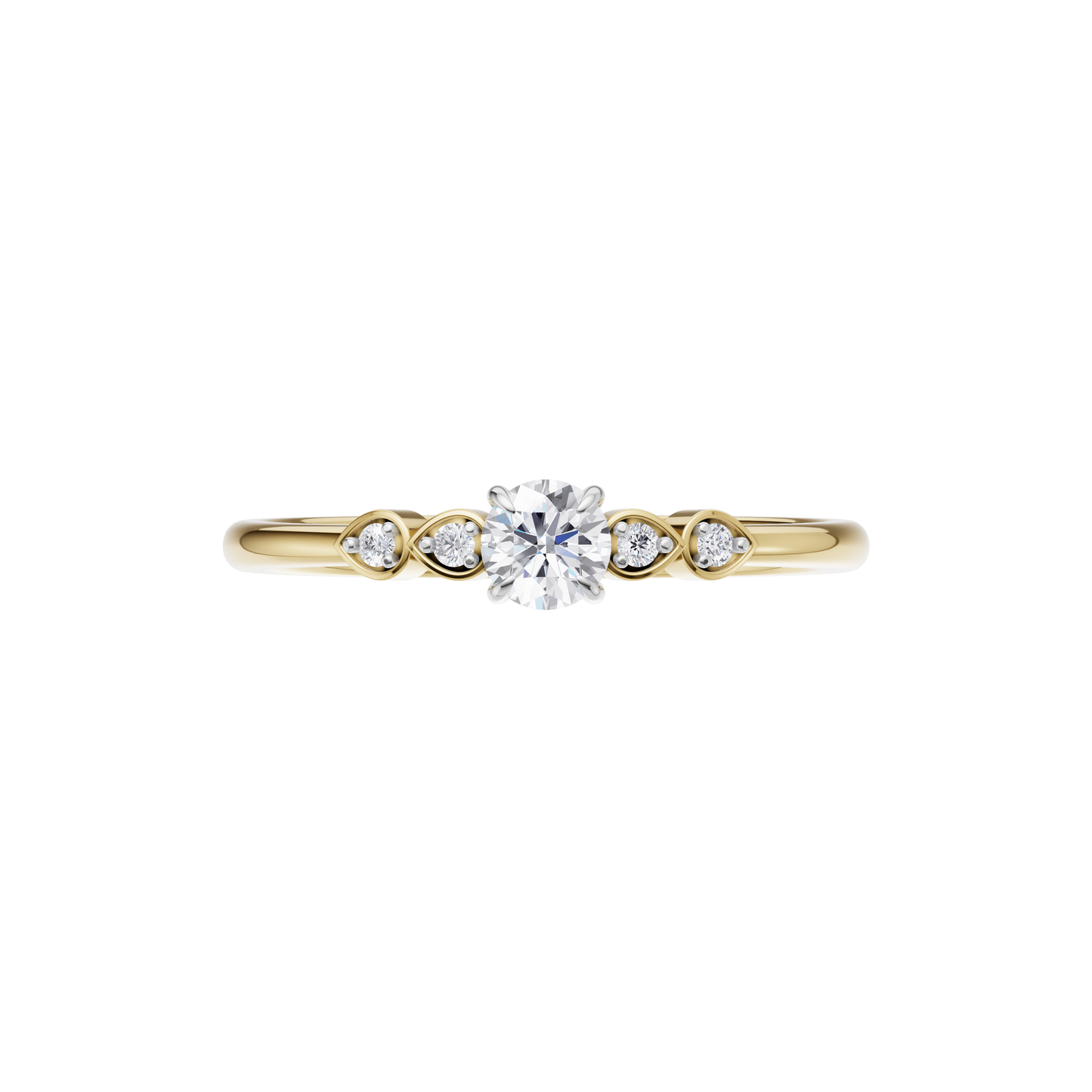 Radiant Poise Ring