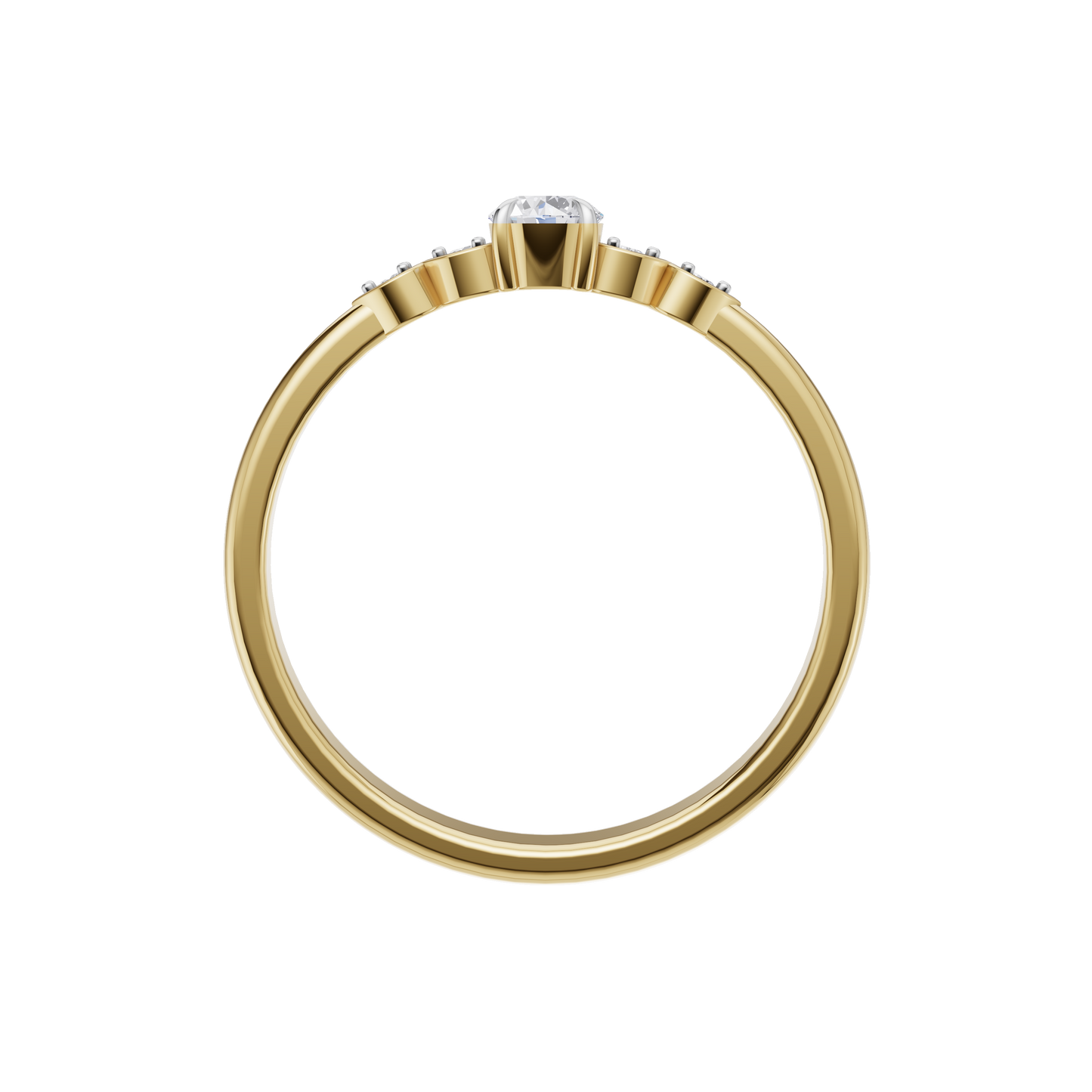 Radiant Poise Ring