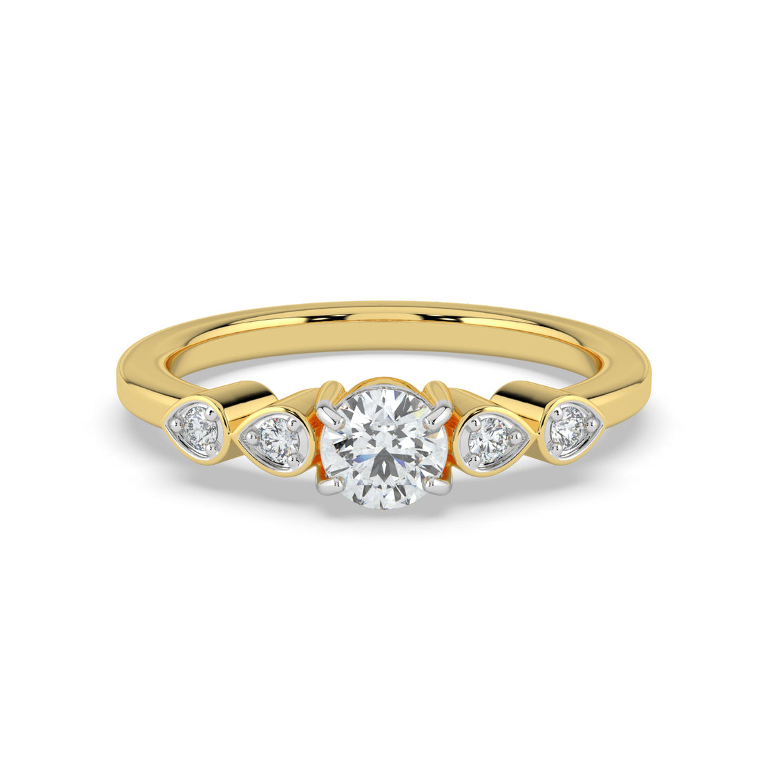 Radiant Poise Ring
