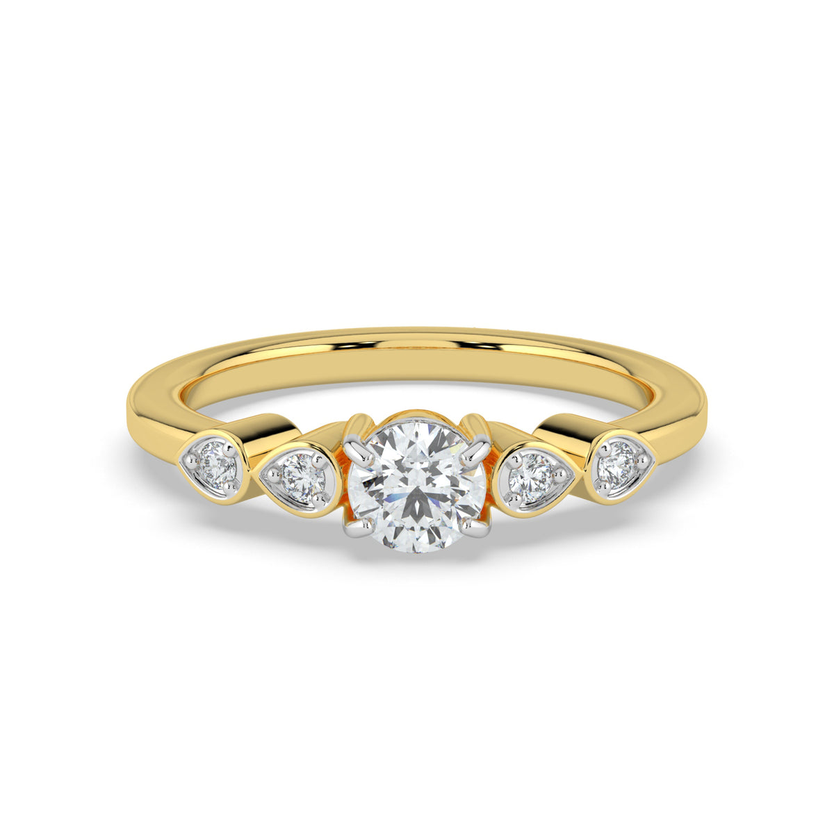 Radiant Poise Ring