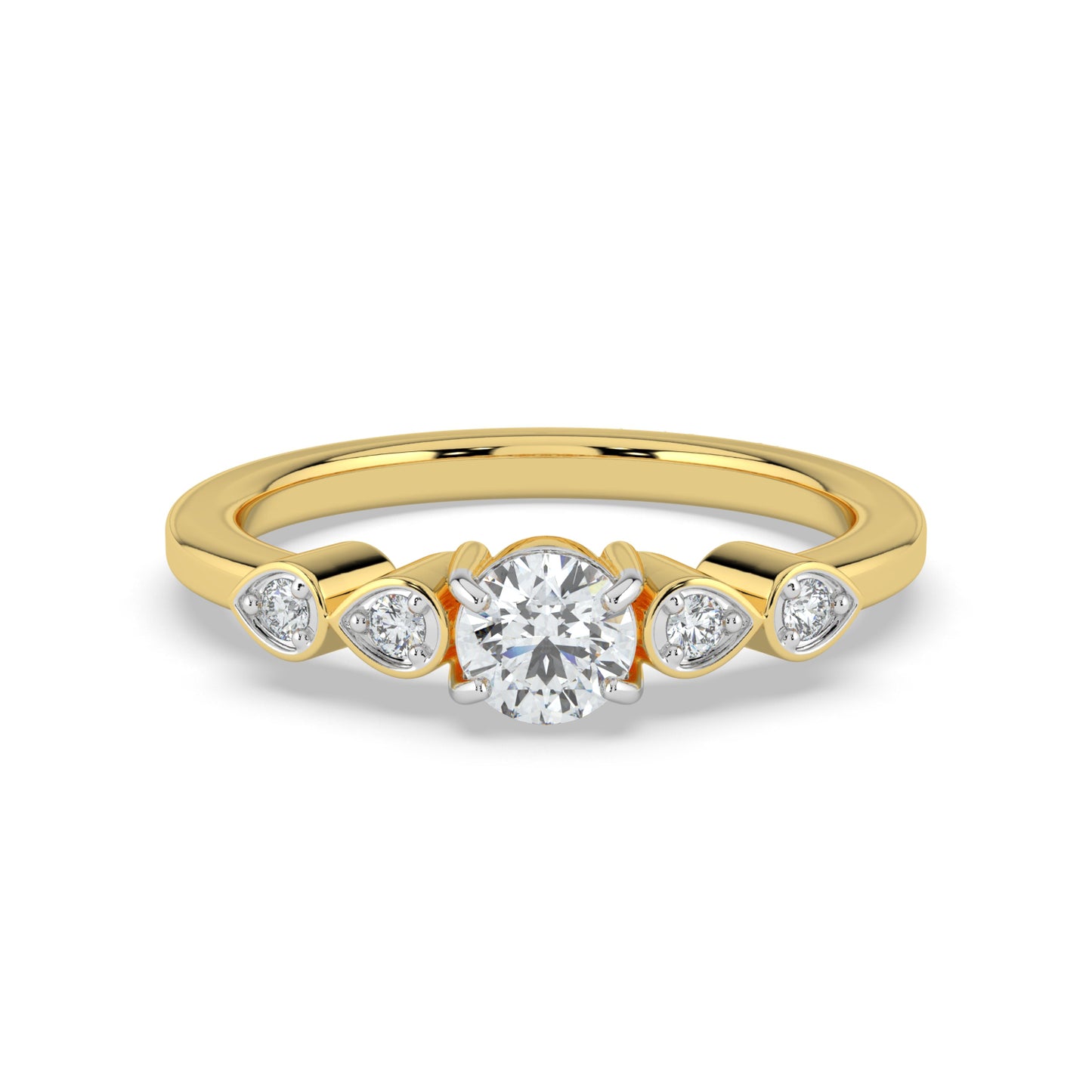 Radiant Poise Ring