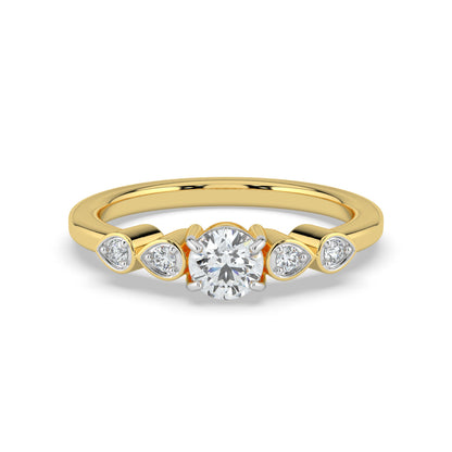 Radiant Poise Ring