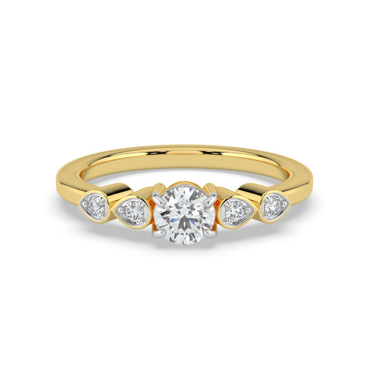 Radiant Poise Ring