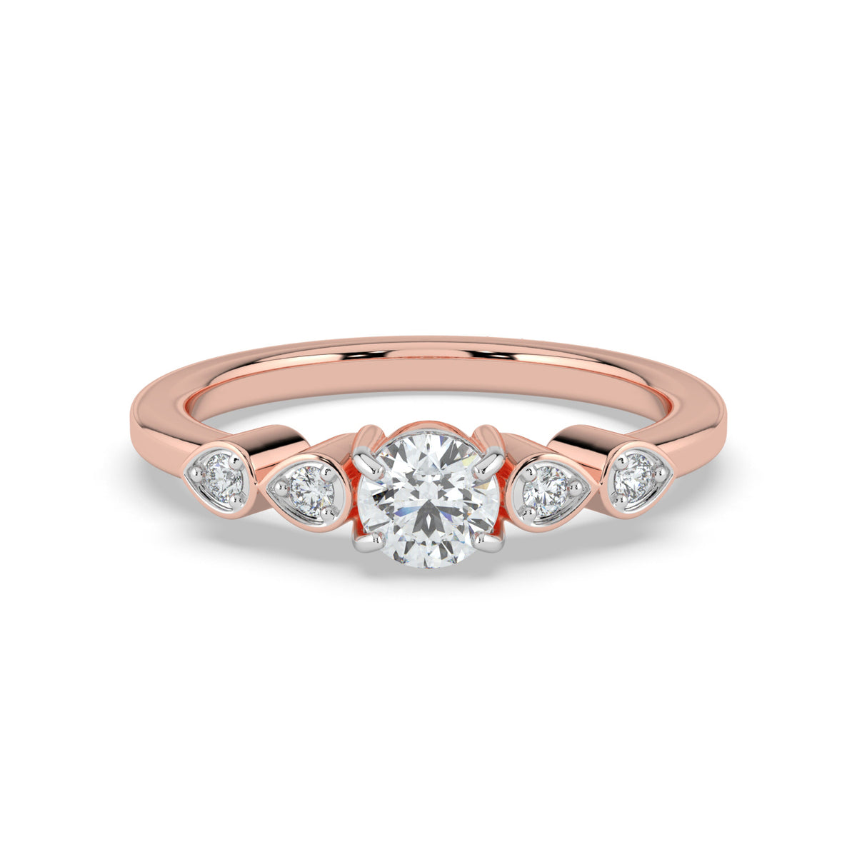 Radiant Poise Ring