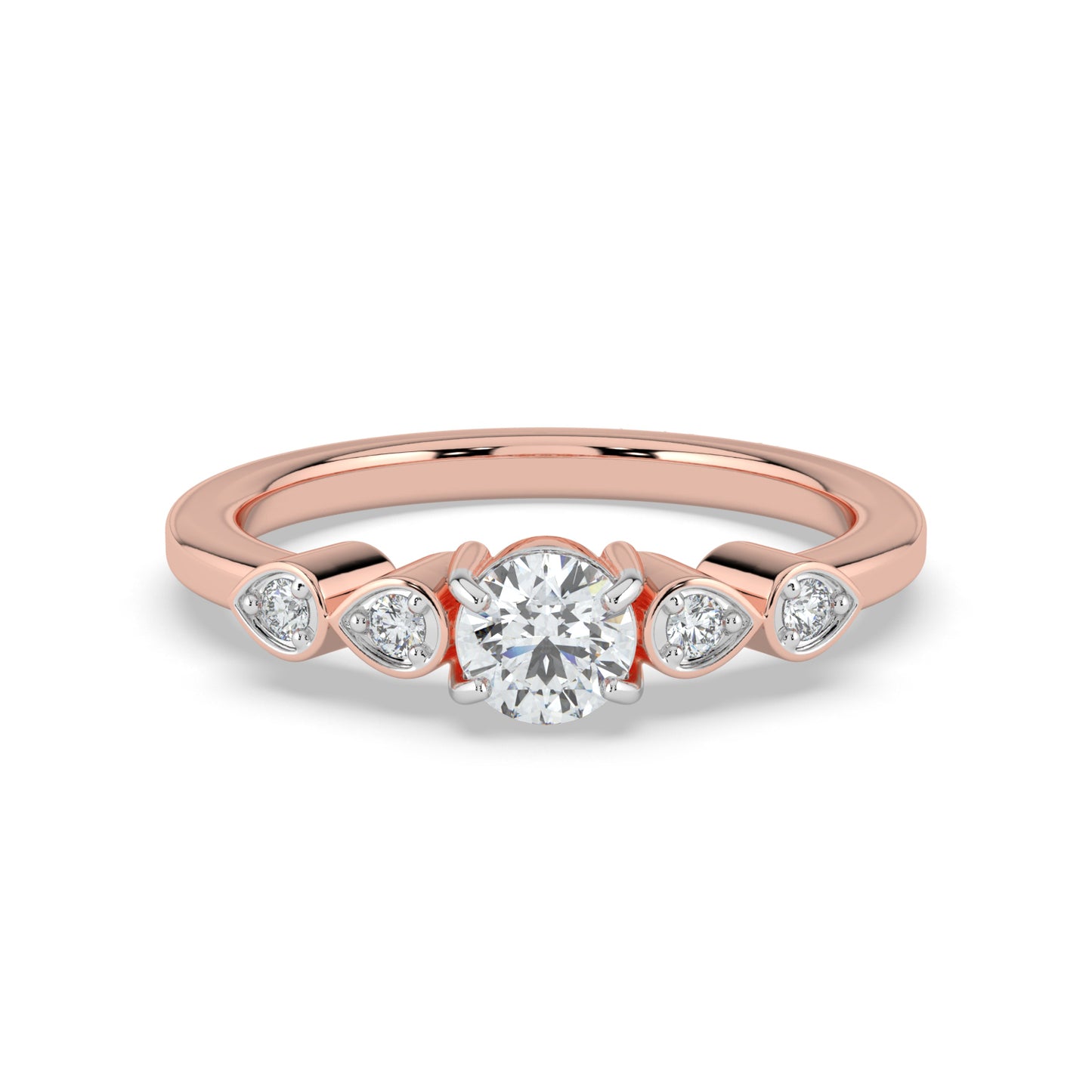 Radiant Poise Ring