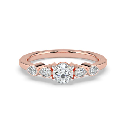 Radiant Poise Ring