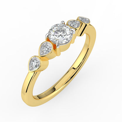 Radiant Poise Ring