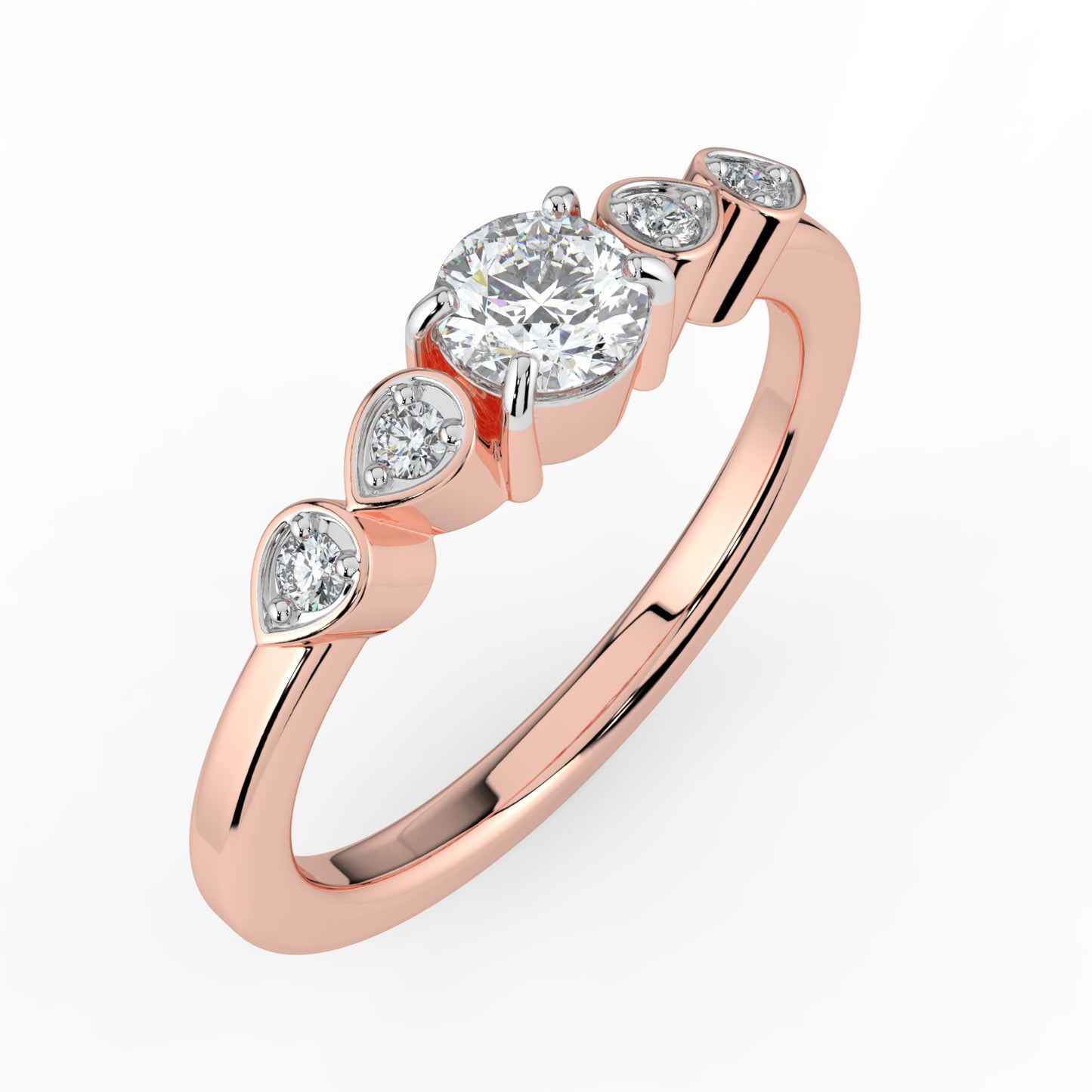 Radiant Poise Ring