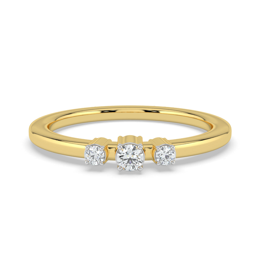 Polished Charm Ring